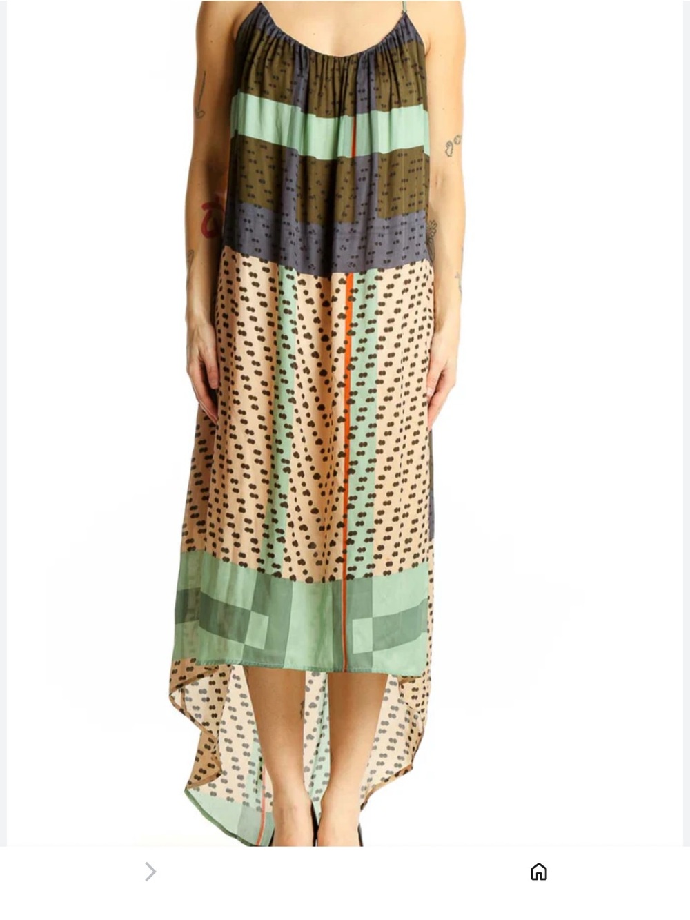 Konrad + Joseph Anthropologie maxi dress woman size S bohochic festivalfashion